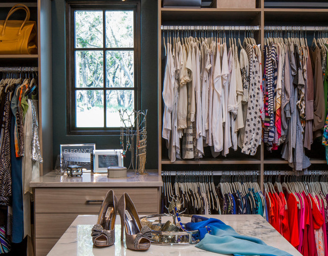 Up your color mojo and thumb your nose at Crayola - Refined Interiors closet www.BoHoHome.com @bohosusan