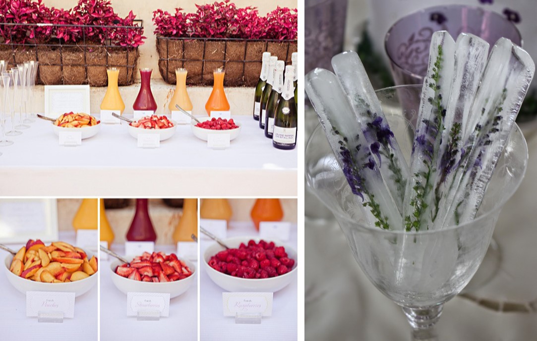 Wedding DIY Mimosa Bar