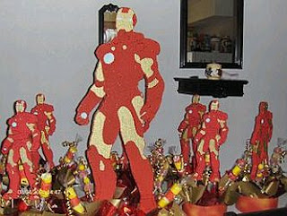 Centros de Mesa con Iron Man, parte 1