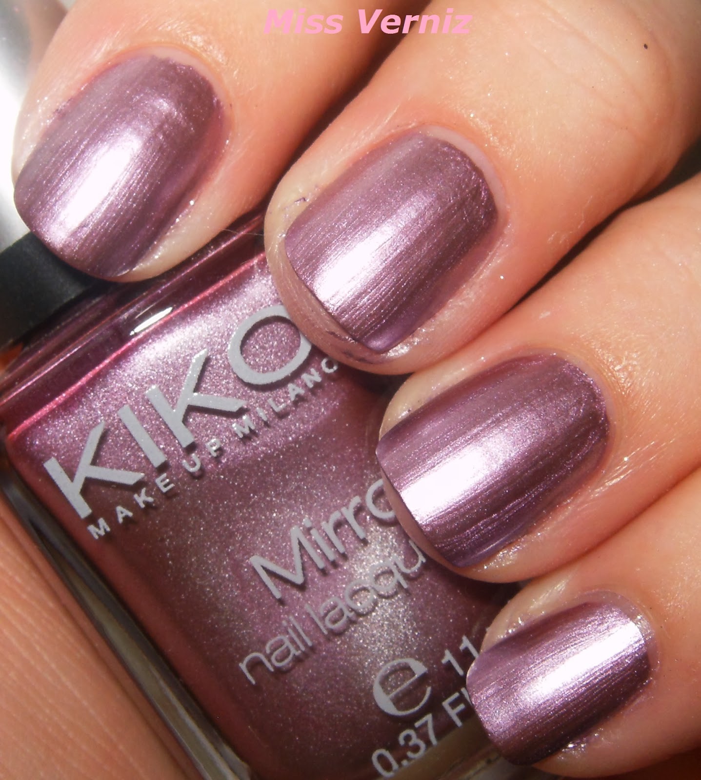 Ana_missverniz Kiko Mirror Nail Lacquer Numero 620 Lavender....!!!!