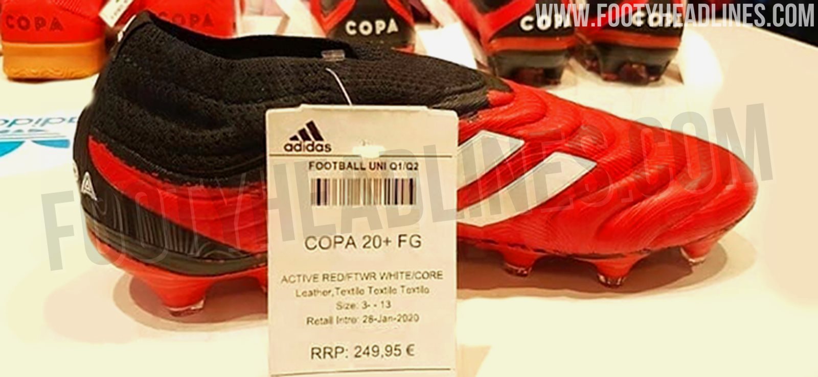 red and black copas
