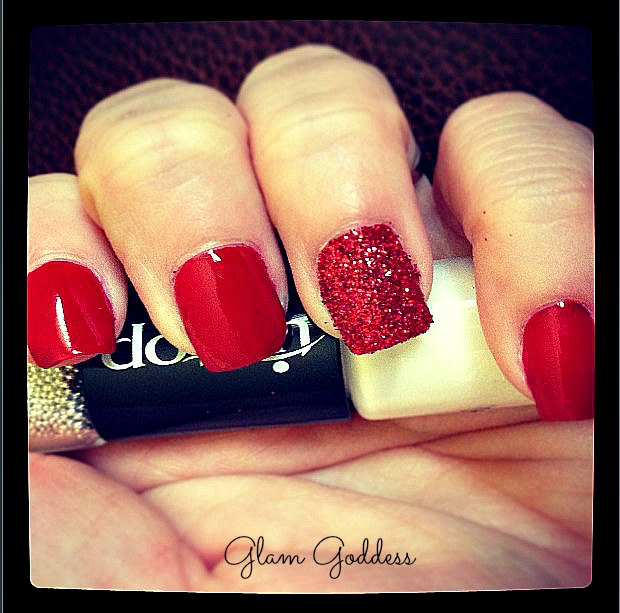The Glam Goddess Nail Of The Day! Ruby Slipper