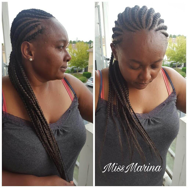 31 Latest Ghana Braids Hairstyles That Will Attract Your Beauty Ghana braids also called Banana cornrows 31 Latest Ghana Braids Hairstyles That Will Attract Your Beauty