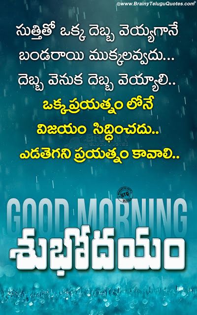 good morning images in telugu