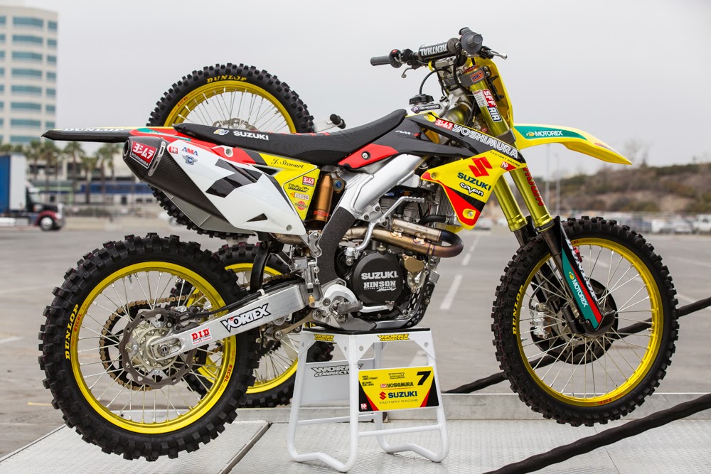 Daily Moto Suzuki Factory RMZ 450F James Stewart 2014