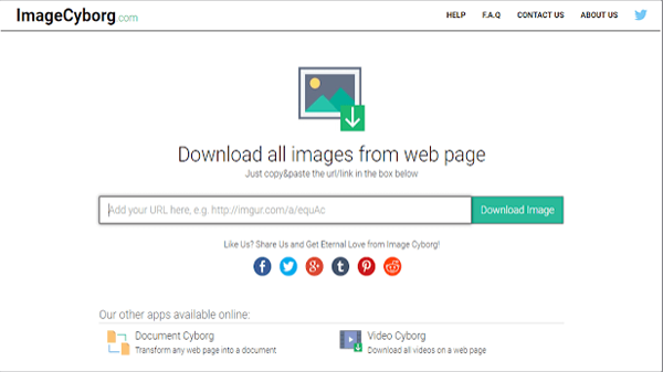 Download all images from any Web page with just one click through this wonderful site