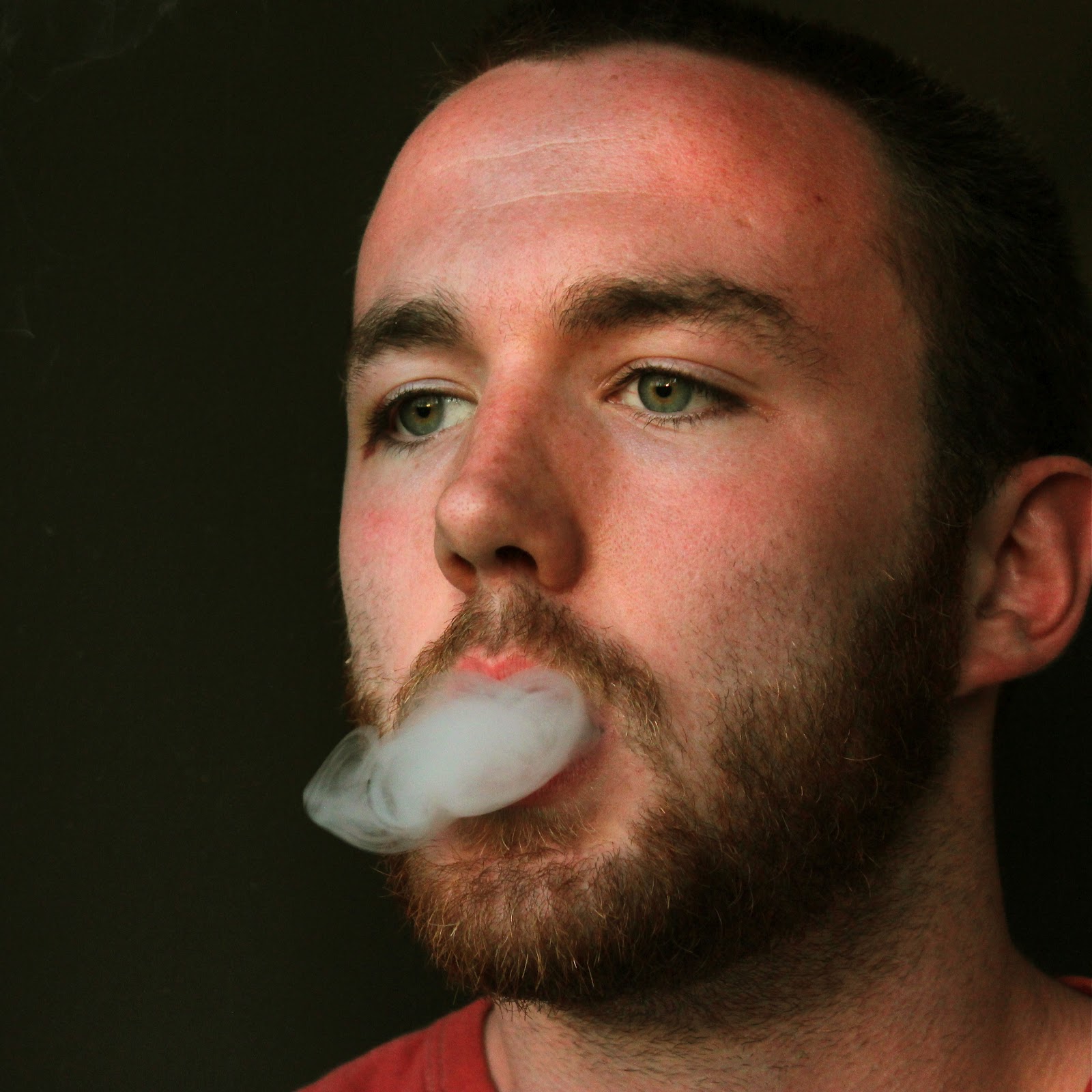 Photography Class "Ghosting" Cigarette Smoke