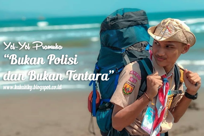 Lirik dan Video YelYel Pramuka Bukan Polisi dan Bukan
