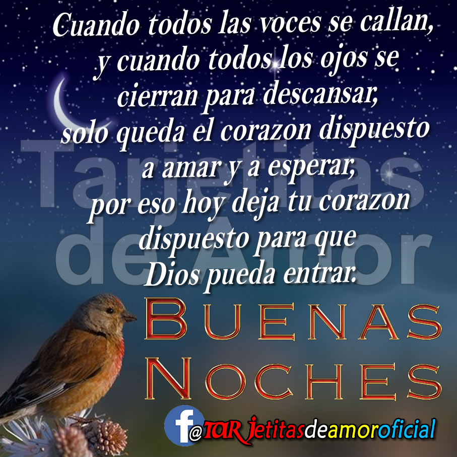 Buenas Noches mi Amor Tun tun Serias tan amable de recibir este mensaje porque pesa Viene cargado de cari±o y los buenos deseos de que tengas una LINDA NOCHE