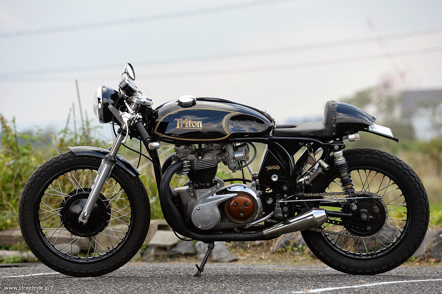 Her Majesty’s Thunder Triton from Japan's BerryBad's Motorcycle