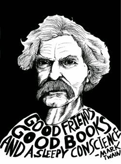 Mark Twain [Florida, MI, November 30, 1835–Redding, CT, April 21, 1910]