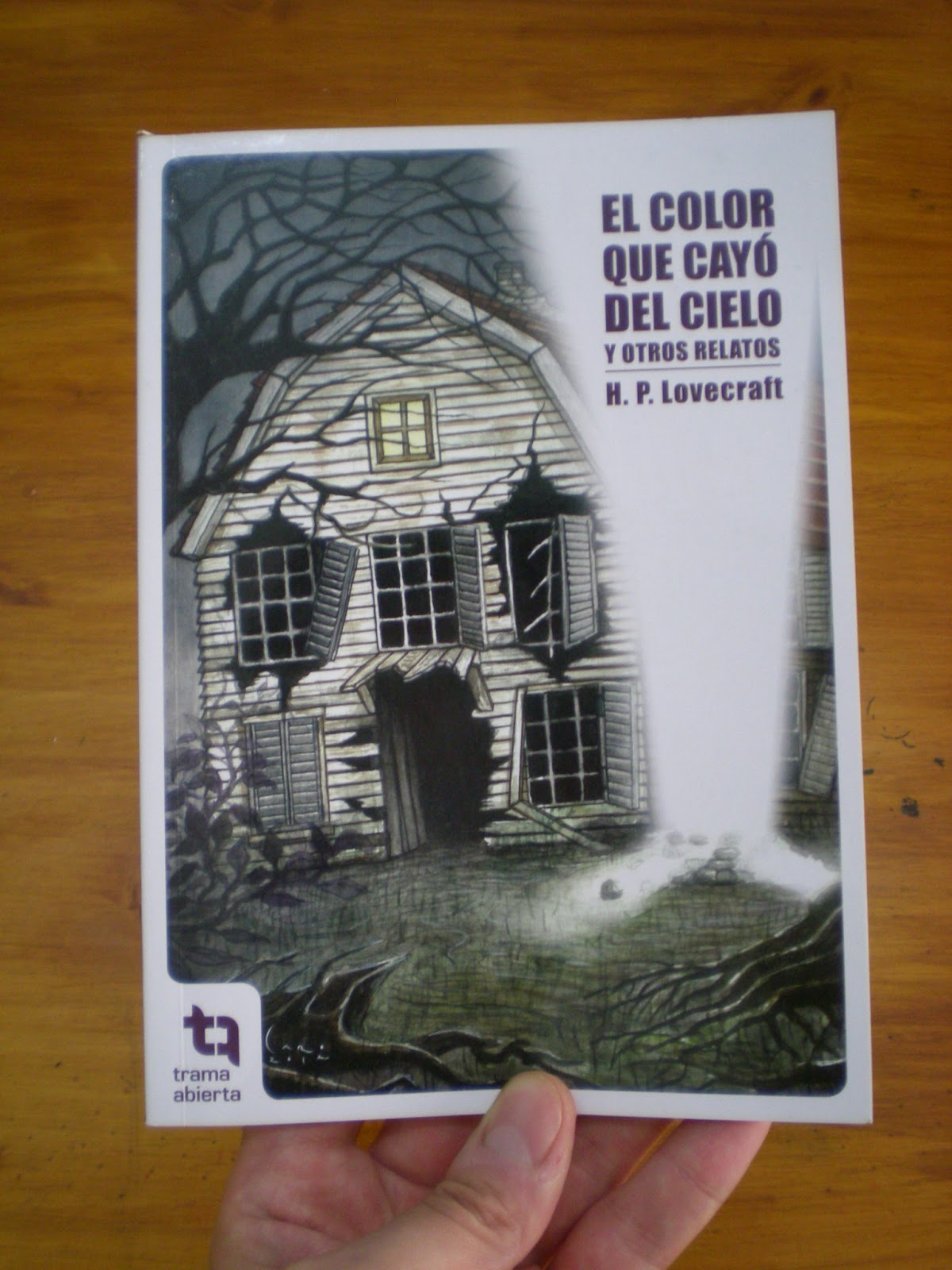 juan pablo caro el color que cayó del cielo h p lovecraft ed az