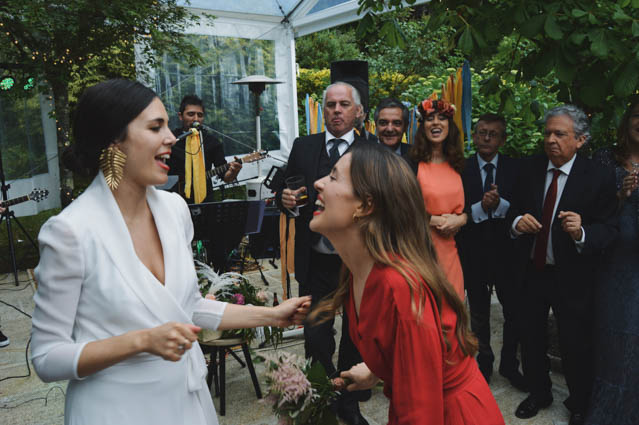 rosa clara vestido novia pazo santa cruz boda galicia suma cruz pendientes helechos