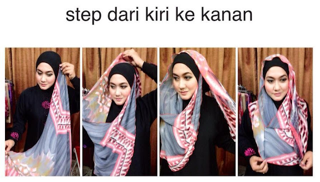 Cara Pakai Tudung Selendang Panjang Ringkas Dan Cantik Cara Pakai Tudung Selendang Panjang Ringkas Dan Cantik