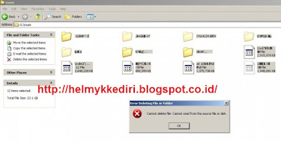 Membedakan flashdisk asli dengan palsu Membedakan flashdisk asli dengan palsu