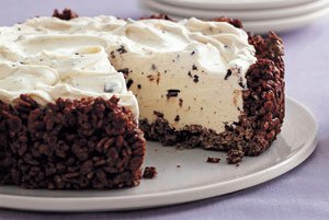 Chocolate Granola Crust Ice Cream Pie