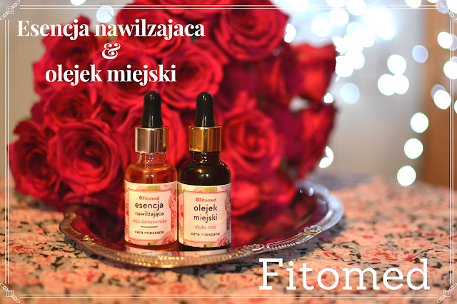 Recenzja kosmetyków Fitomed - esencja nawilżająca & olejek miejski