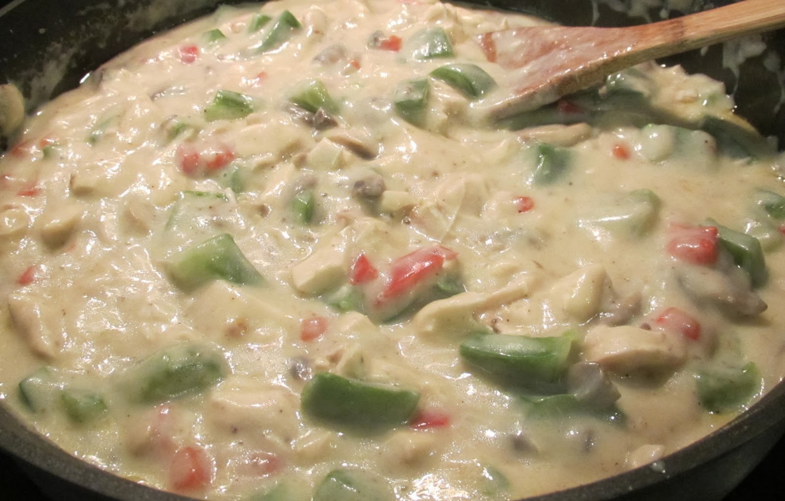 Successfully Gluten Free! Chicken à la King