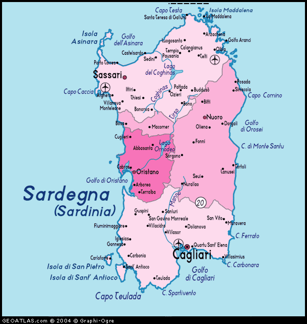 Mappa della Sardegna Provincia Italia Mappa della Città Provincia Mappa della Sardegna Provincia Italia Mappa della Città Provincia