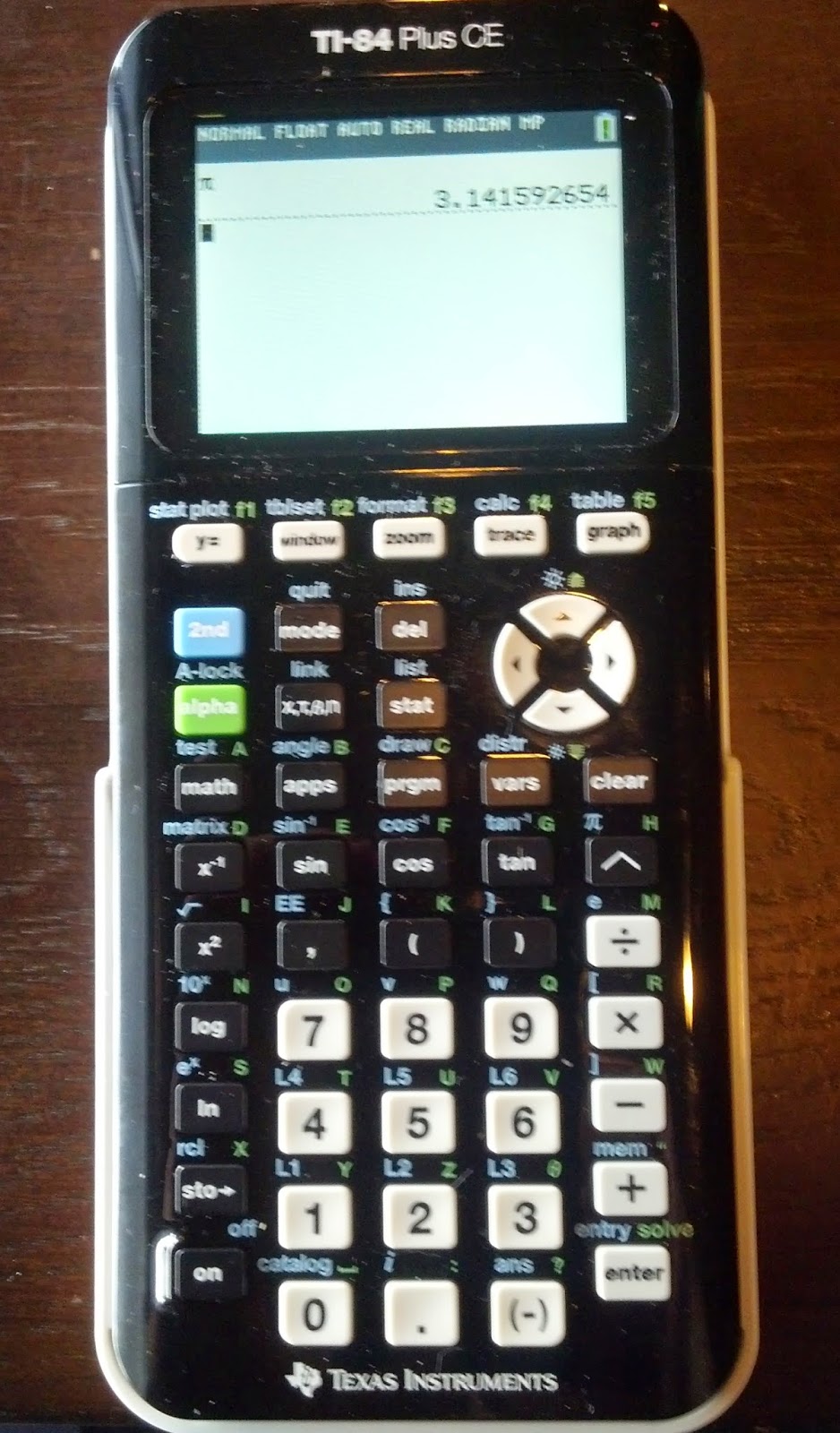 How to change decimal to fraction on ti 84 plus Eddie S Math And Calculator Blog Review Ti 84 Plus Ce