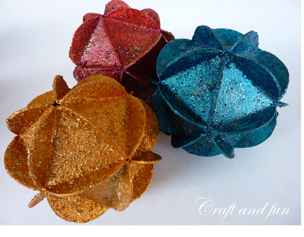 Palline Origami Decorative
