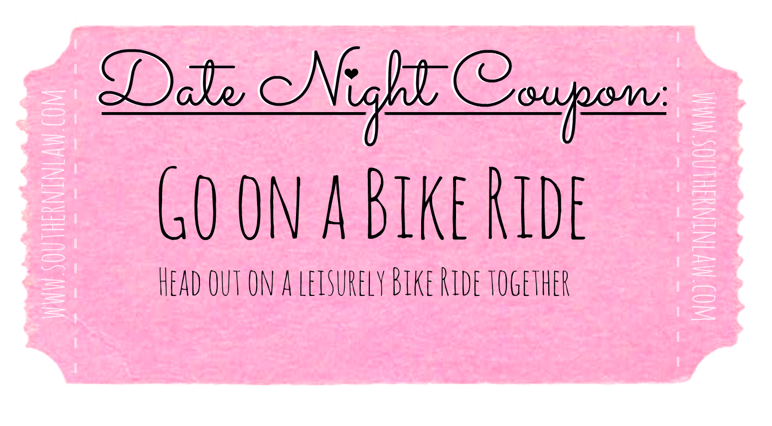 Affordable Date Ideas - Cheap Date Ideas Coupons - Go on a Bike Ride Together