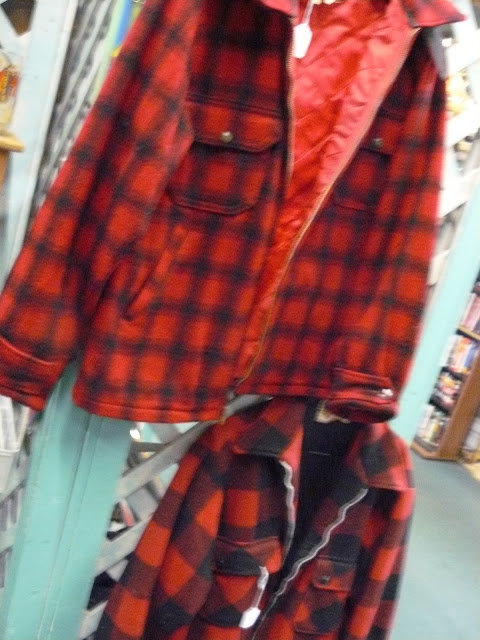 SCRANBERRY COOP : Classic Wool Red and Black Check Buffalo Plaid Coats ...