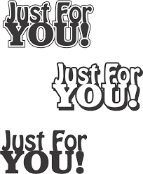 just for you just for you