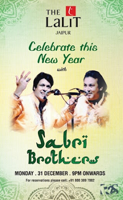 New Year's Eve 2013 with Sabri Brothers in Jaipur