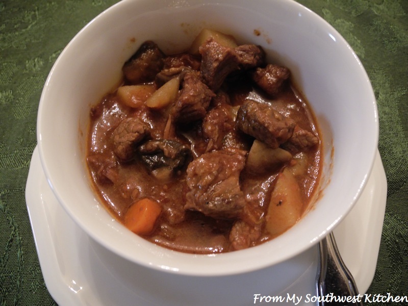 From My Southwest Kitchen Slow Cooker Beef Stew