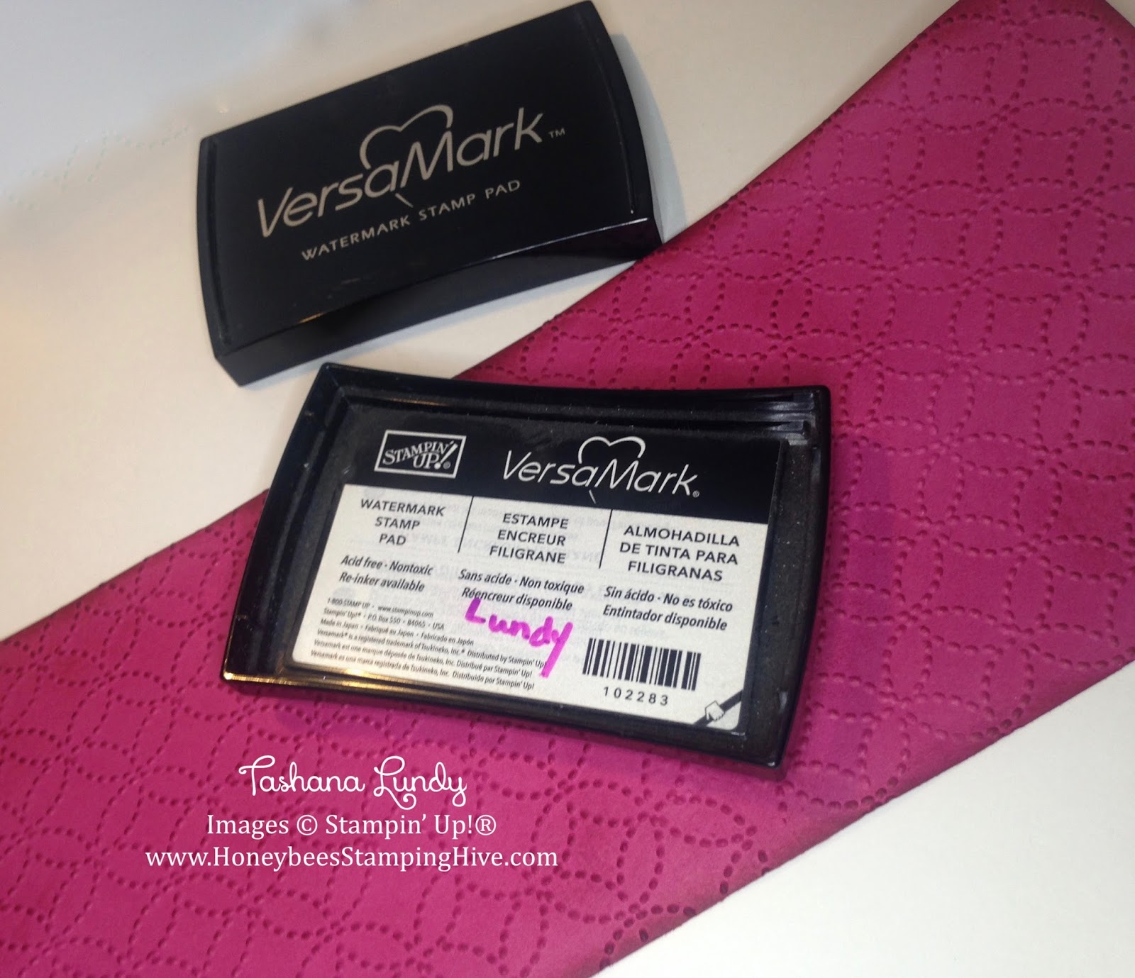 ` Faux Leather 3 Ways with Heat Embossing SBTD March Blog Hop