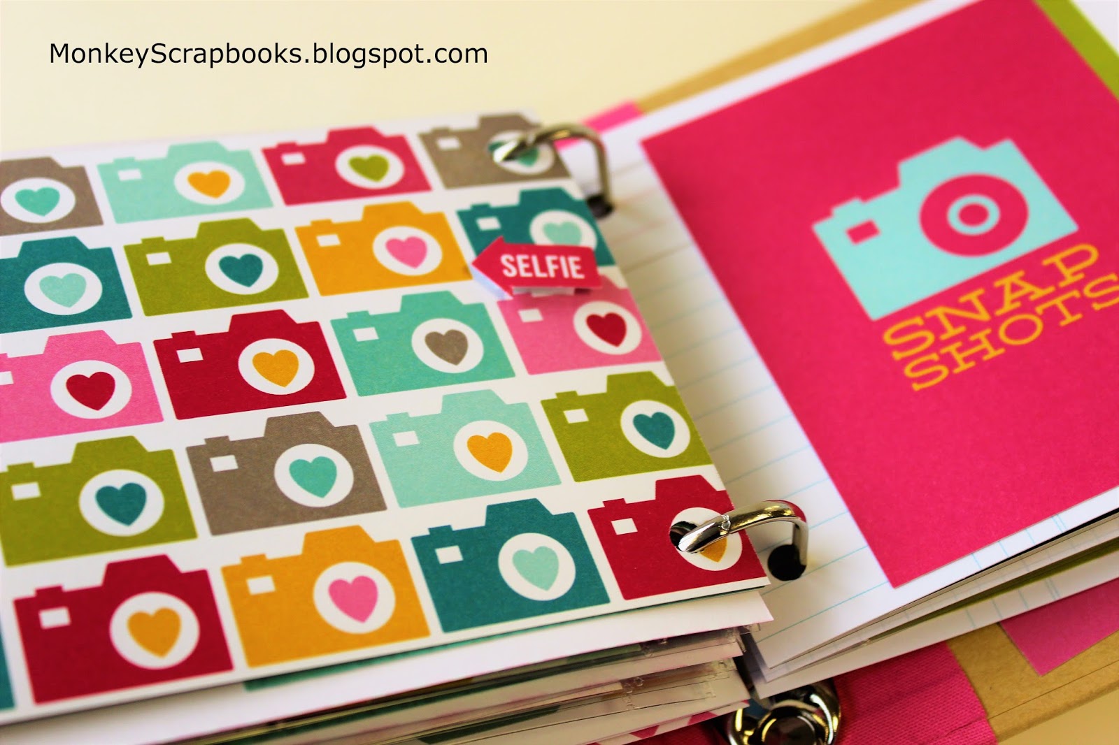 Monkey Business! Scrapbook Lounge Girls Scrapbook Class