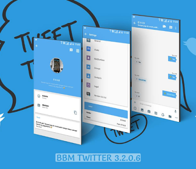 BBM Mod Twitter Versi 3.2.0.6 Apk Terbaru Untuk Android Download BBM Mod Twitter Versi 3.2.0.6 Apk Terbaru Untuk Android
