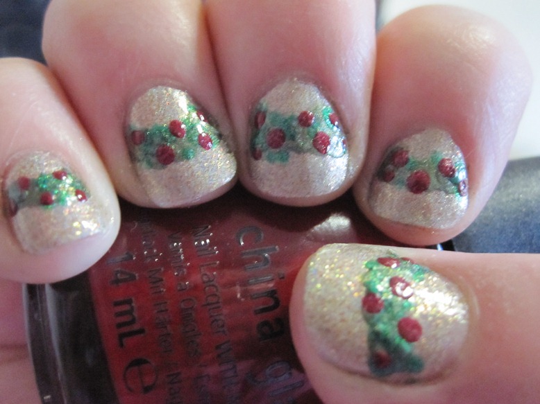Lit from Within: Deck the Halls, and the nails!