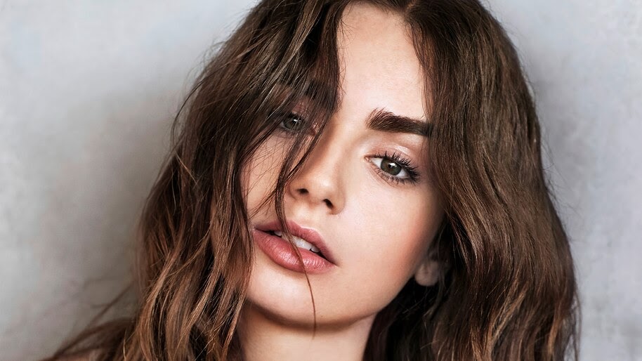 Lily Collins, Beautiful, Girl, 4K, #6.474