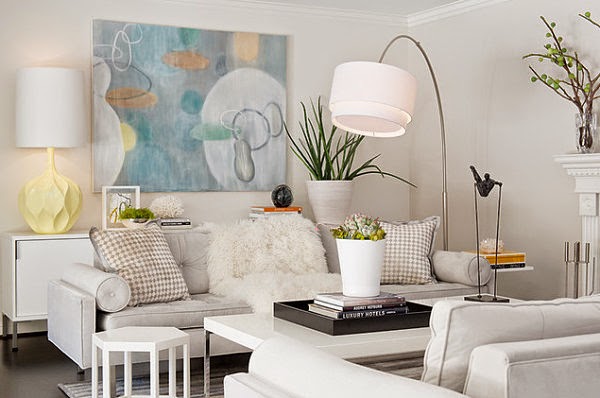 Paint and decorate with soft colors