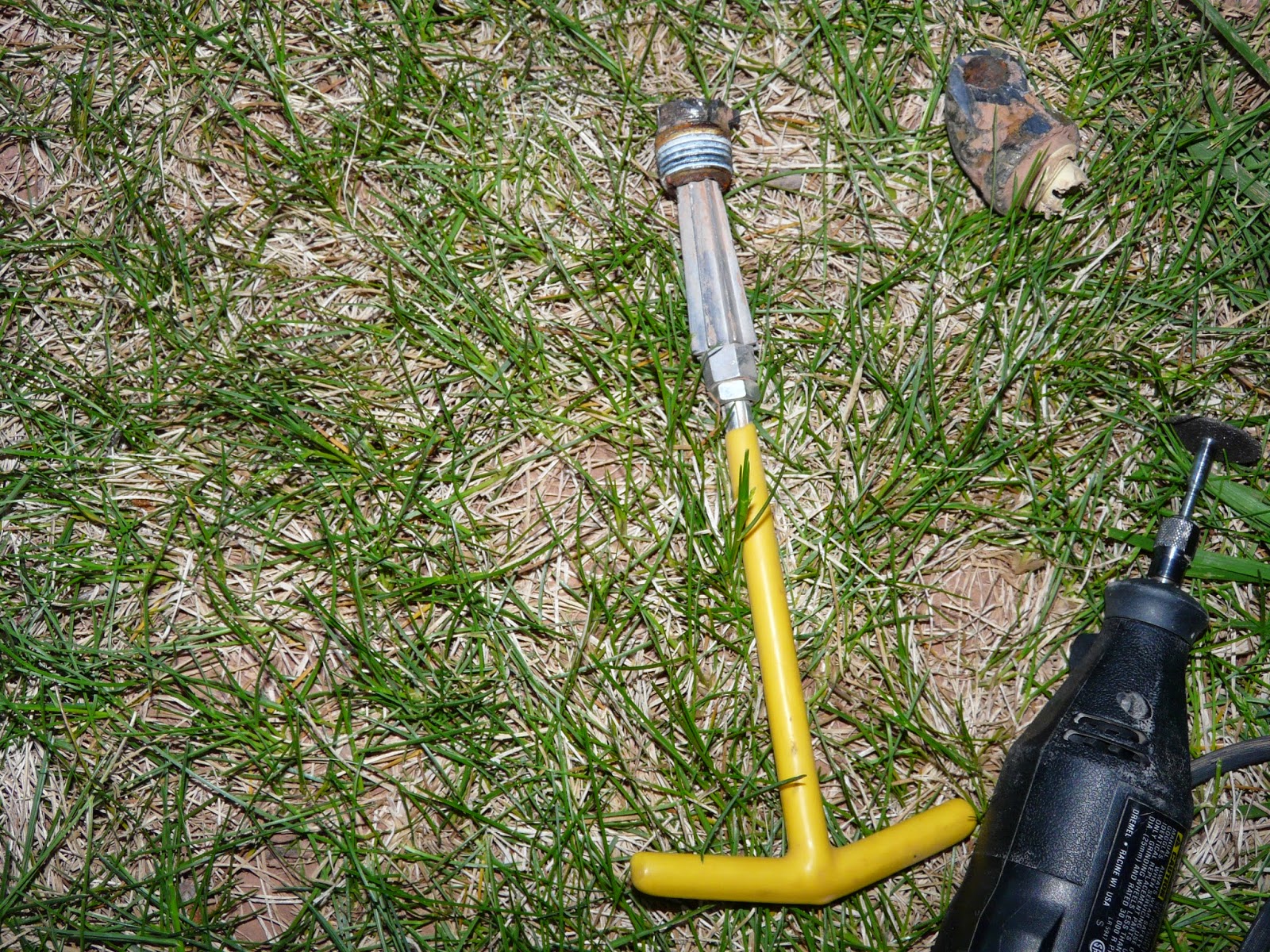 The "Secret" is Gratitude Changing out a Sprinkler Drain and How to