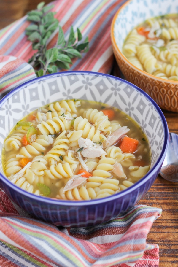 On a cold winter night there's nothing more comforting than a bowl of hearty Chicken Noodle Soup. This recipe is quick and easy to make, meaning you won't bother buying the canned stuff anymore!
