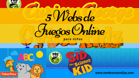 ¿Que piensas de los juegos educativos online? Aqui tienes una recopilacion de 5 paginas web juegos educativos online para niños.