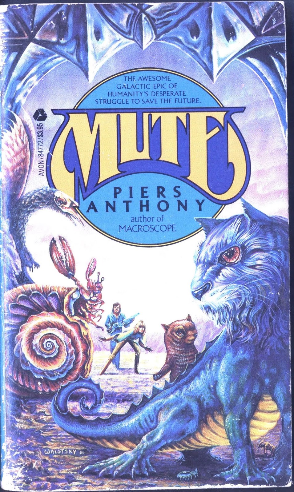 The PorPor Books Blog SF and Fantasy Books 1968 1988 Book Review Mute