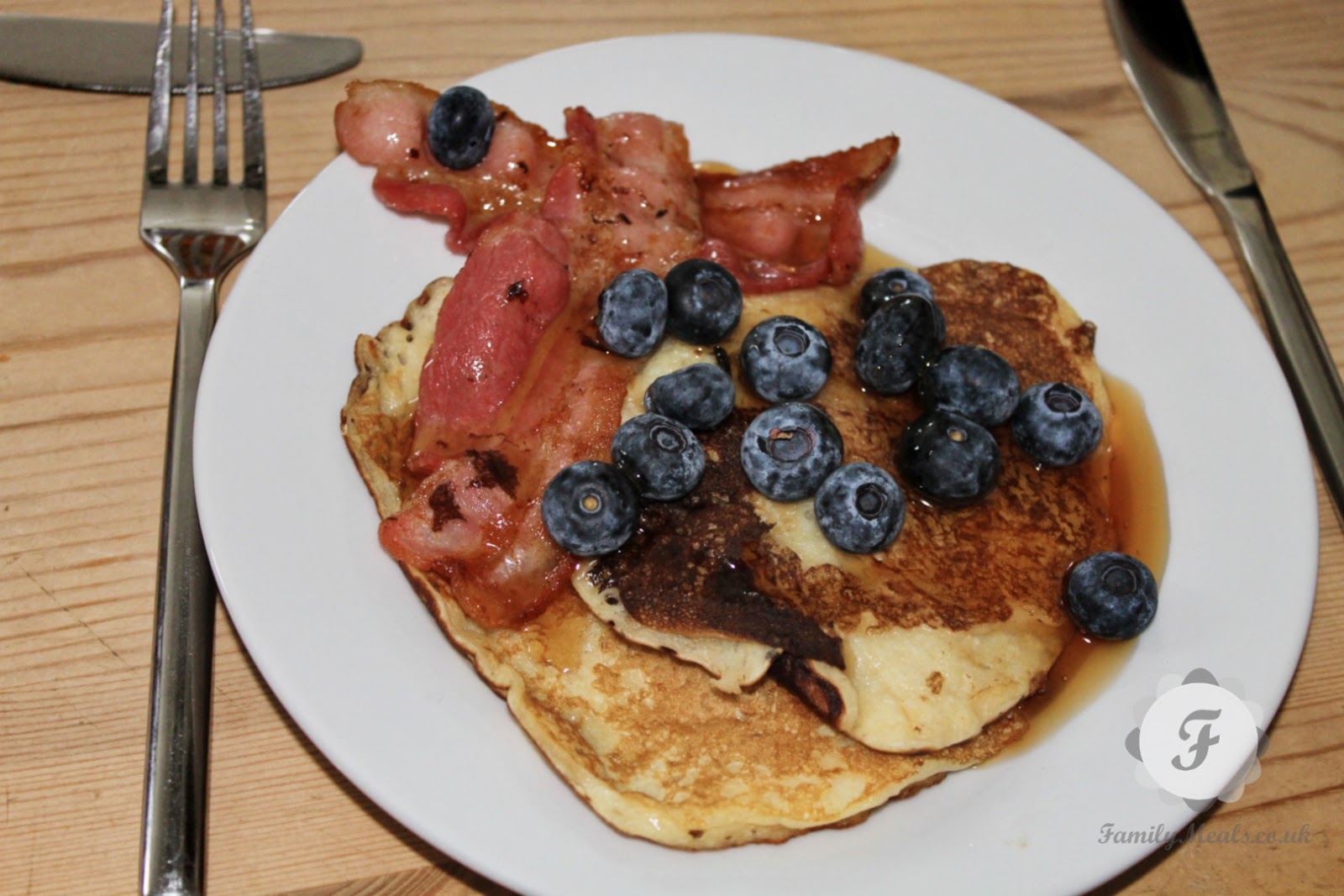 American Style Breakfast Pancakes