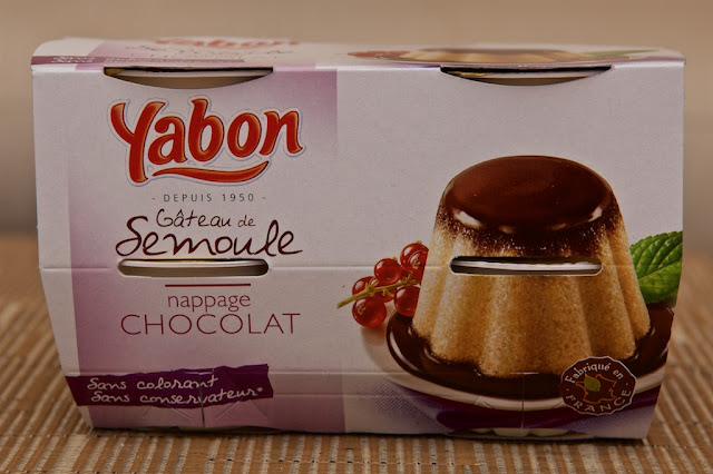 Aventures Gustatives Gateau De Semoule Nappage Chocolat 4x125g