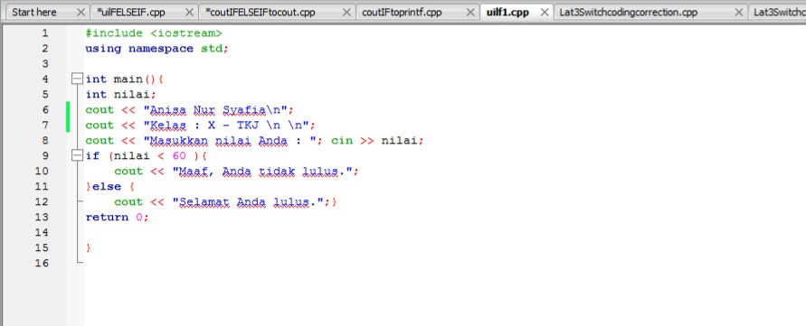 Pengertian dan Contoh Coding User Interface dan Looping ~ Information ...