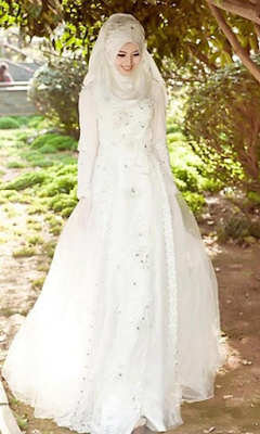 Gaun Pengantin Muslimah Anggun Gaun Pengantin Muslimah Anggun