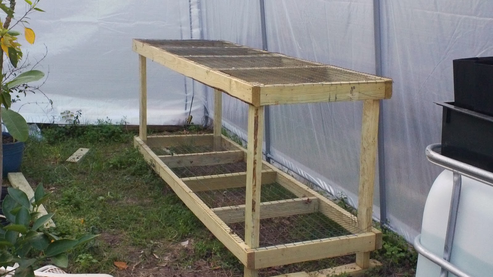 Van's Roost Weekend Project Greenhouse Table