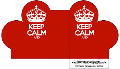 Keep Calm: Cajas para Imprimir Gratis.