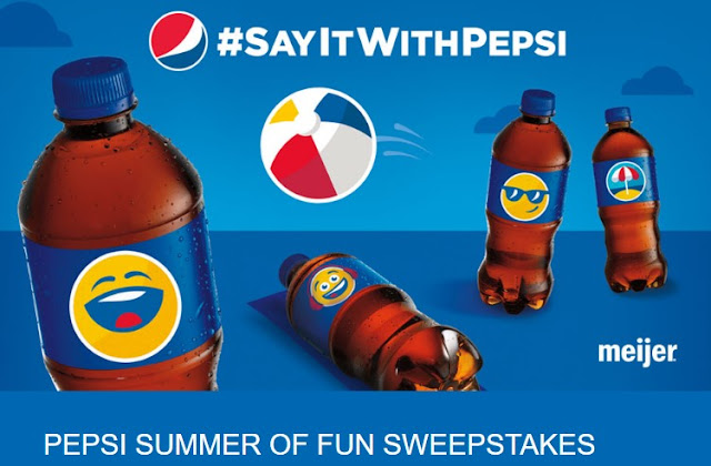 Pepsi Summer Fun Instant Win Game & Sweepstakes Pepsi-cola wants you to enter daily for the chance to win their instant win game where they'll be awarding $25 gift cards to Meijer and maybe a chance at a grand prize of $5000 for a vacation!