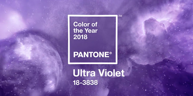 Depois do Greenery, é agora a vez do Ultra Violet ser eleito a Cor do Ano 2018. Pantone.