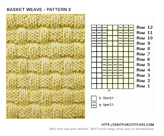 Includes both written instructions and chart. Quick and easy to knit. 