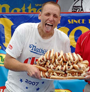 Hot dog eating contest |Clickandseeworld is all about Funny|Amazing ...